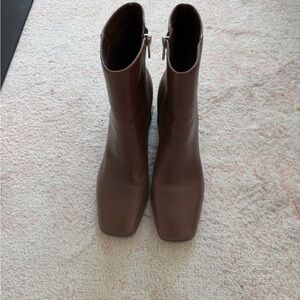 Calvin Klein Brown Ankle Boots